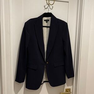 Classic Navy Blue Women’s Suit Jacketfrom Ann Taylor